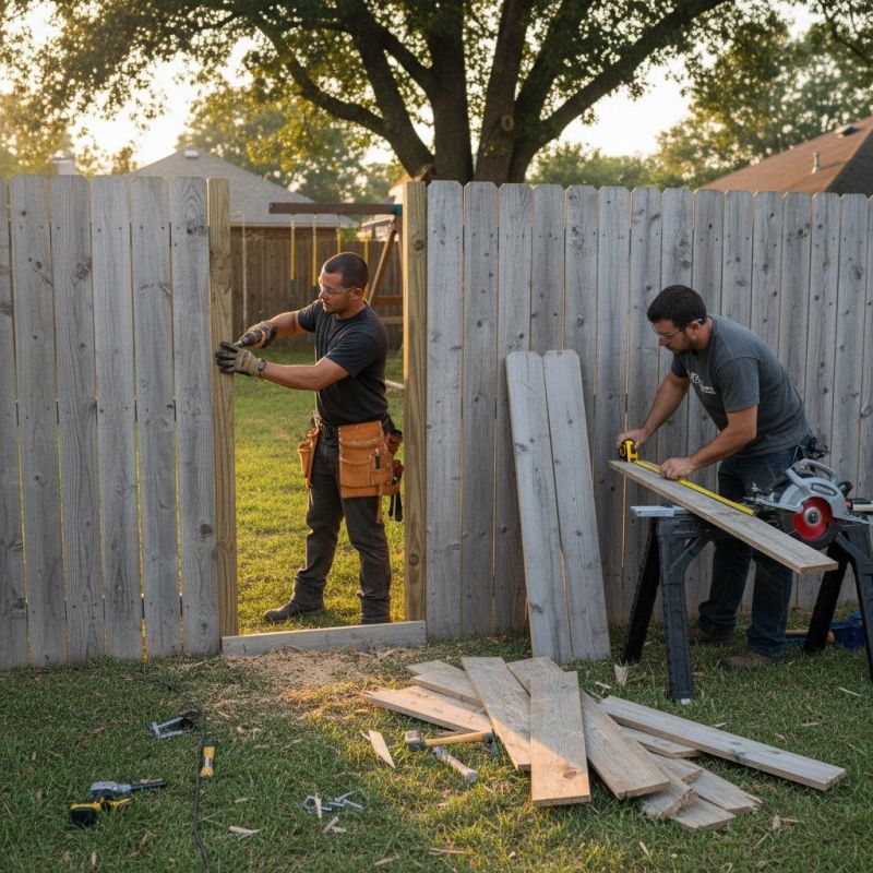 Pasture Fence Repair
