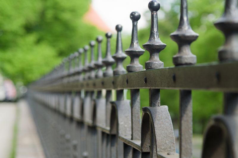 Wrought Iron Fence Installation